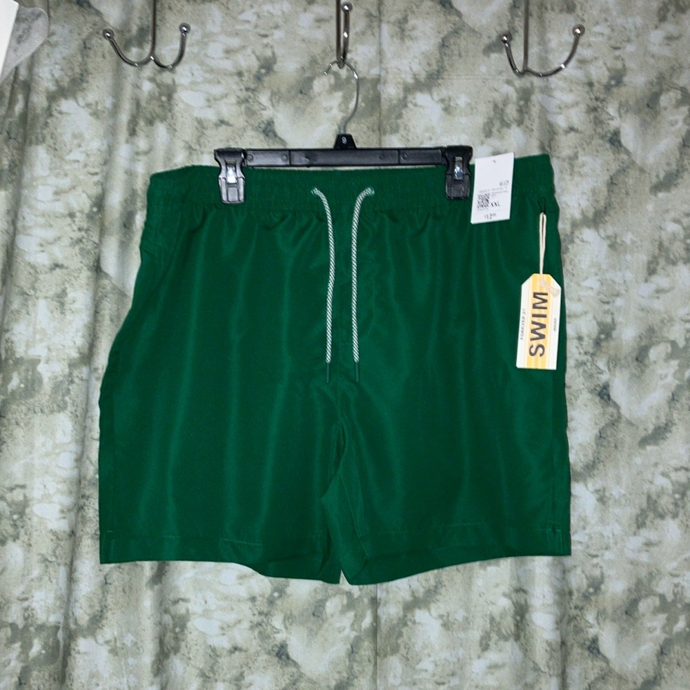 Green Swim Shorts